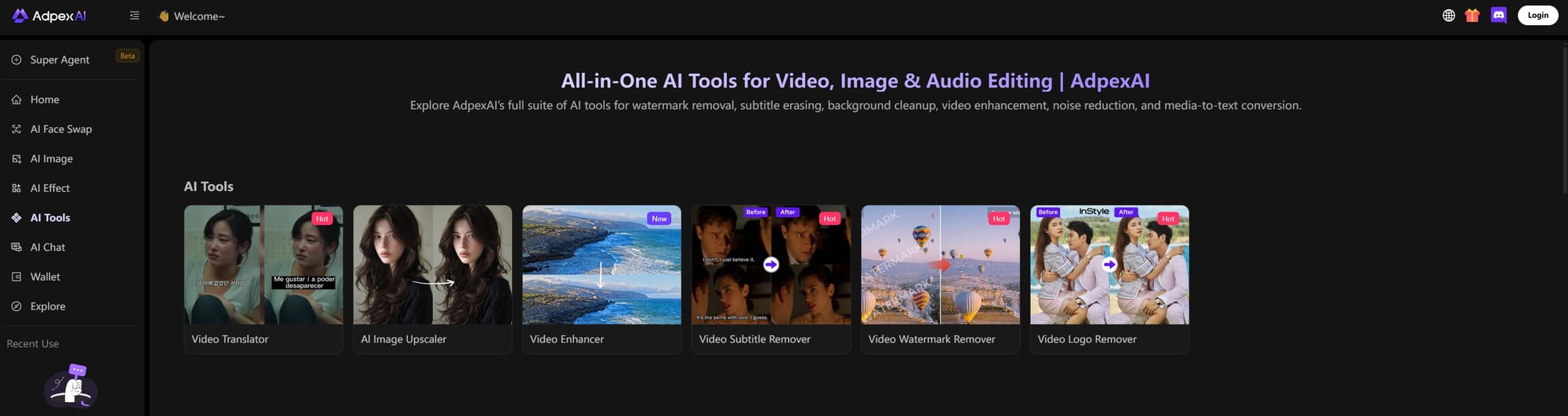 AdpexAI AI Video Tools