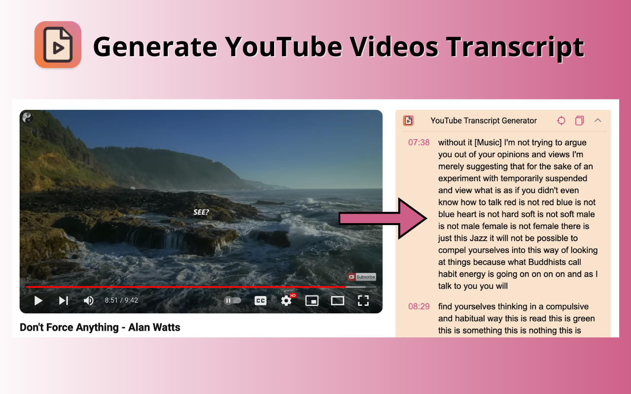 From Video to Text in Seconds: YouTube Transcript Generation with AdpexAI