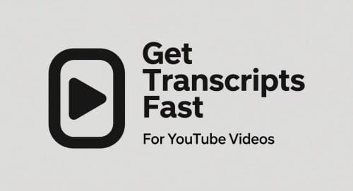 How Content Creators Save Time with a YouTube Transcript Generator