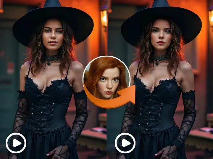 Halloween Face Swap Photo